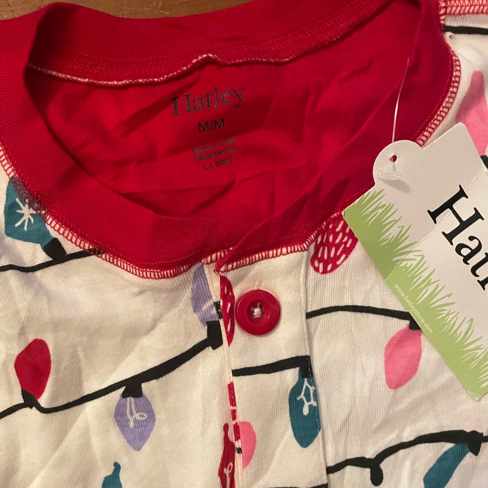 New Adult Holiday Lights Christmas Onesie Union Suit by Hatley - Picture 5 of 9